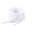 Lace Shoelaces 140 x 2.9 cm Short Flat Silk Laces Fine Lace Ribbons for Decorative Lacing and Fashion Accessories 2
