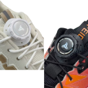 Lacets automatiques modernes 110 cm Enfilage et retrait rapides Avec boucle tournante Sans nouage Adaptés aux enfants aux seniors aux sportifs 3