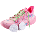 Lacets élastiques décontractés de 140 cm Lacets ronds en polyester Lacets flexibles Baskets Chaussures de loisirs Style confortable 2