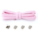 Lacets élastiques pour chaussures 105 x 0,7 cm Sans nouage pour enfants et adultes Taille unique Boucle en métal Enfilage rapide Style sportif 7
