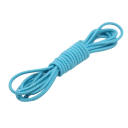 Lacets élastiques verrouillables 100 cm 1 paire Lacets ronds largeur 0,3 cm Sans nouage Corde extensible solide avec clip de qualité 8