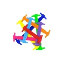 Lacets en silicone sans nouage 16 pcs 15