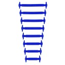 Lacets en silicone sans nouage 16 pcs 1