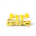 Lacets ronds élastiques sans nouage 100 cm Chaussage rapide Confort sportif Port confortable Adaptés aux enfants et aux adultes 12