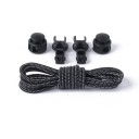 Lacets ronds élastiques sans nouage 100 cm Chaussage rapide Confort sportif Port confortable Adaptés aux enfants et aux adultes 18