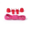 Lacets ronds élastiques sans nouage 100 cm Chaussage rapide Confort sportif Port confortable Adaptés aux enfants et aux adultes 8