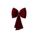 Laço decorativo de Natal 80 x 70 cm Laço decorativo para portas e interiores Grande ornamento festivo para a decoração de inverno 4