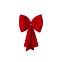 Laço decorativo de Natal 80 x 70 cm Laço decorativo para portas e interiores Grande ornamento festivo para a decoração de inverno 3
