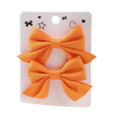 Laços para cabelo clipes 2 pcs 6,4 x 3,8 cm Acessório elegante para cabelo Laços estilosos para meninas e mulheres Clipes de cabelo clássicos Adorno adorável 13