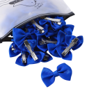 Laços para o cabelo 10 pcs Clips com laço Acessórios de cabelo elegantes Laços coloridos para penteados Clips estilosos para raparigas 5