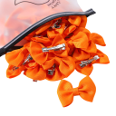 Laços para o cabelo 10 pcs Clips com laço Acessórios de cabelo elegantes Laços coloridos para penteados Clips estilosos para raparigas e mulheres 11