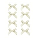 Laços para o cabelo 8 pcs Clips 4 x 4 cm Acessórios de cabelo adoráveis Pequenos laços em clip Adornos elegantes para o cabelo Penteado estiloso para raparigas 9