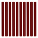 Lacquer Wax Sticks 10 stuks 10 × 0,7 cm Sticks voor lijmpistool voor lakzegels Diepe kleuren Schone afdrukken Goede hechting voor decoraties 6