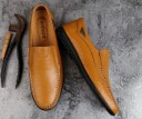 Läder loafers för män J2124 9