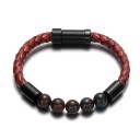 Läderarmband för män H252 19