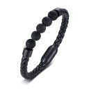 Läderarmband för män H252 3
