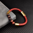 Läderarmband för män H252 17