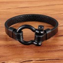 Läderarmband för män H271 1