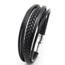Läderarmband för män H369 1