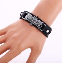Läderarmband för män H590 4