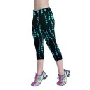 Ladies' 3/4 Leggings with Wheels J1689 5