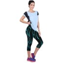 Ladies' 3/4 Leggings with Wheels J1689 6