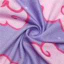 Ladies' 3D Leggings with Clouds - Purple 5