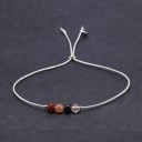 Ladies' Adjustable Bracelet with Beads 3