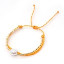 Ladies' Adjustable Bracelet with Beads H176 10