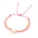 Ladies' Adjustable Bracelet with Beads H176 12