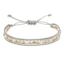 Ladies' Adjustable Bracelet with Beads H357 9