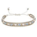 Ladies' Adjustable Bracelet with Beads H357 13