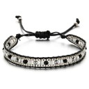 Ladies' Adjustable Bracelet with Beads H357 17