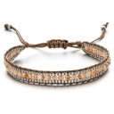 Ladies' Adjustable Bracelet with Beads H357 19