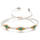 Ladies' Adjustable Bracelet with Beads H358 8