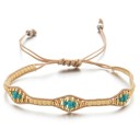 Ladies' Adjustable Bracelet with Beads H358 11