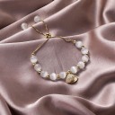 Ladies' Adjustable Bracelet with Pearl H504 5