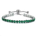 Ladies' Adjustable Bracelet with Stones H120 1