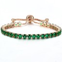 Ladies' Adjustable Bracelet with Stones H120 7