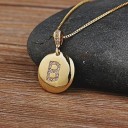 Ladies' Alphabet Letter Necklace 2