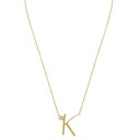 Ladies' Alphabet Letter Necklace M84 11