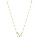 Ladies' Alphabet Letter Necklace M84 13