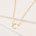 Ladies' Alphabet Letter Necklace M84 30