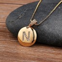 Ladies' Alphabet Letter Necklace 14