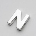 Ladies' Alphabet Letter Pendant D430 14