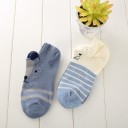 Ladies' Animal Socks with Ears - 5 Pairs 9