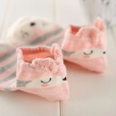 Ladies' Animal Socks with Ears - 5 Pairs 10