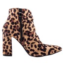 Ladies' Ankle Boots with Animal Print 6