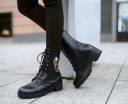 Ladies' Ankle Boots with Skull J1713 13