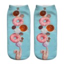 Ladies' Ankle Socks - Donuts 4